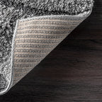 Nuloom Krista Contemporary Swirls Shag Area Rug