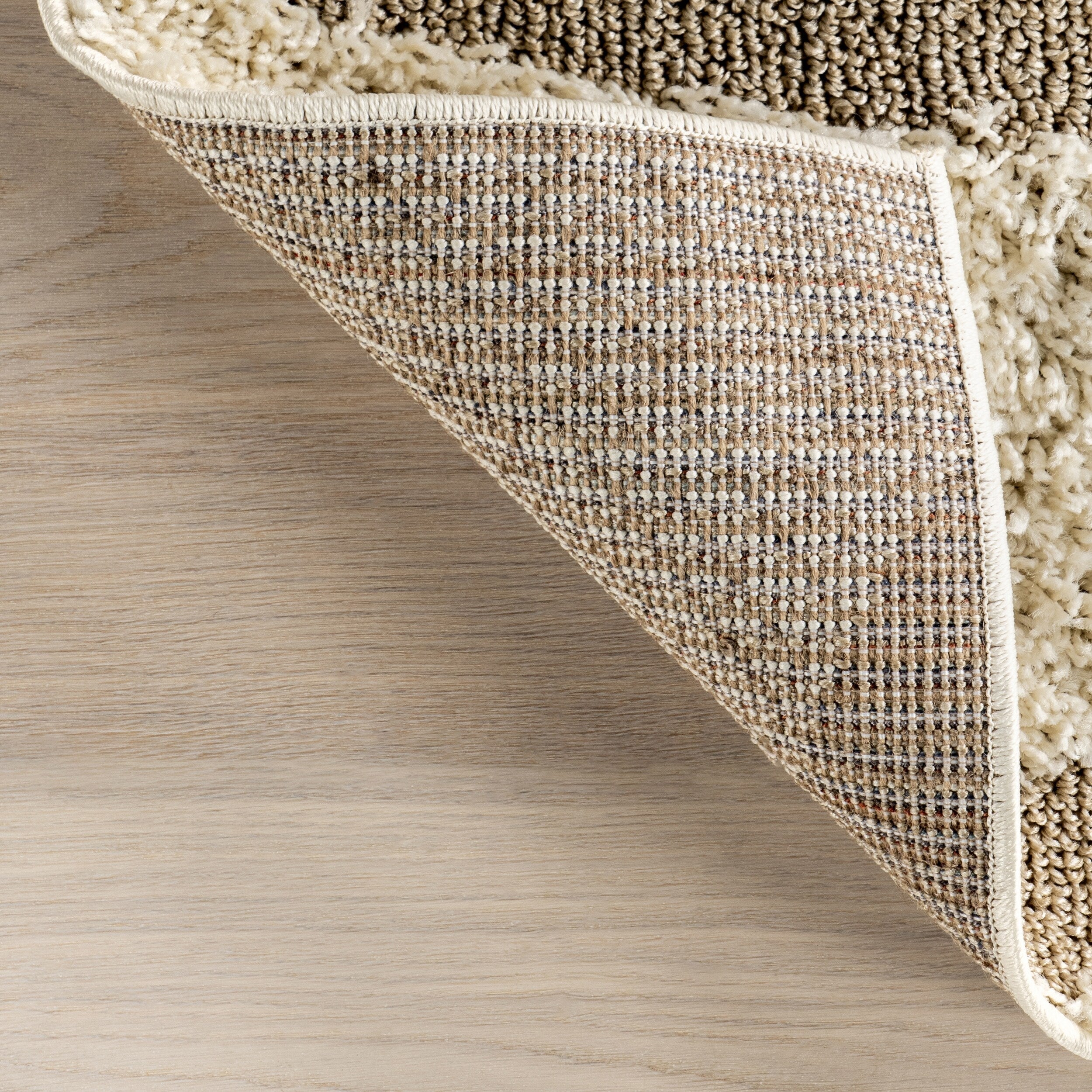 Nuloom Krista Contemporary Swirls Shag Area Rug