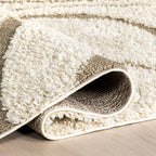 Nuloom Krista Contemporary Swirls Shag Area Rug