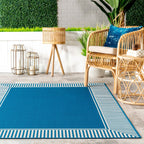 Nuloom Leah Classic Bordered Indoor/Outdoor Area Rug