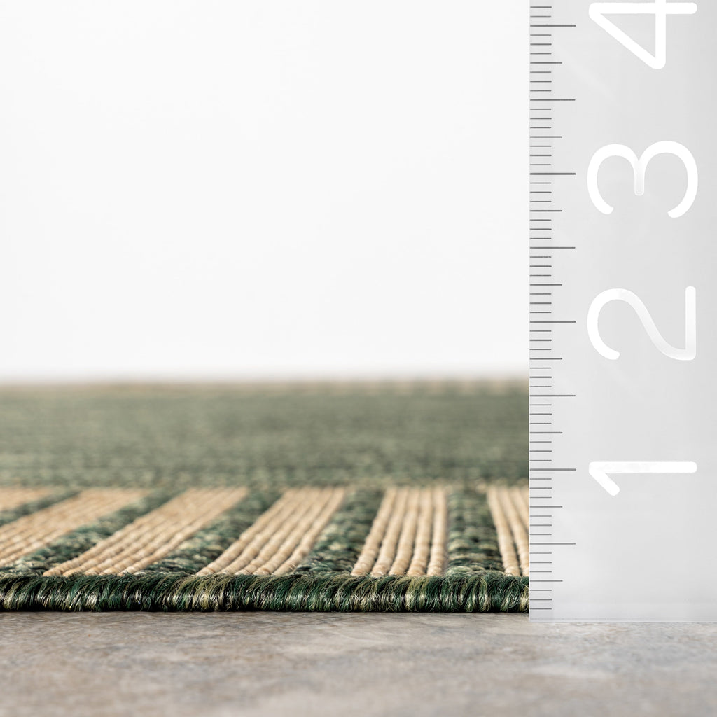 Nuloom Leah Classic Bordered Indoor/Outdoor Area Rug