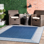 Nuloom Leah Classic Bordered Indoor/Outdoor Area Rug