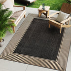 Nuloom Leah Classic Bordered Indoor/Outdoor Area Rug