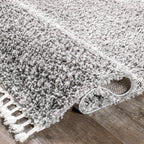Nuloom Neva Modern Tasseled Shag Area Rug