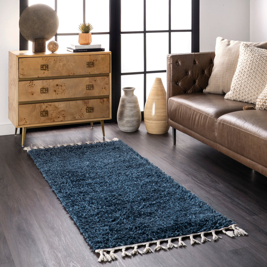 Nuloom Neva Modern Tasseled Shag Area Rug