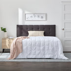 Brookside Kaylee Adjustable Square & Diamond Tufted Upholstered Headboard
