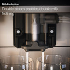 Miele CM 6160 MilkPerfection Countertop Coffee System- Obsidian black