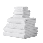 CTT %100 Turkish Cotton Towel Set 8 or 9 Pcs Quick Dry and Absorbent