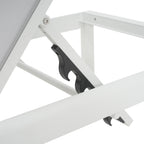 Cape Coral Outdoor Aluminum Chaise Lounge (Set of 2) by Christopher Knight Home - 77.56 D x 25.20 W x 11.80 H