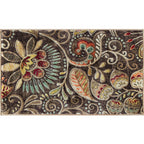 Caprice Mid-Century Modern Floral Indoor Area Rug
