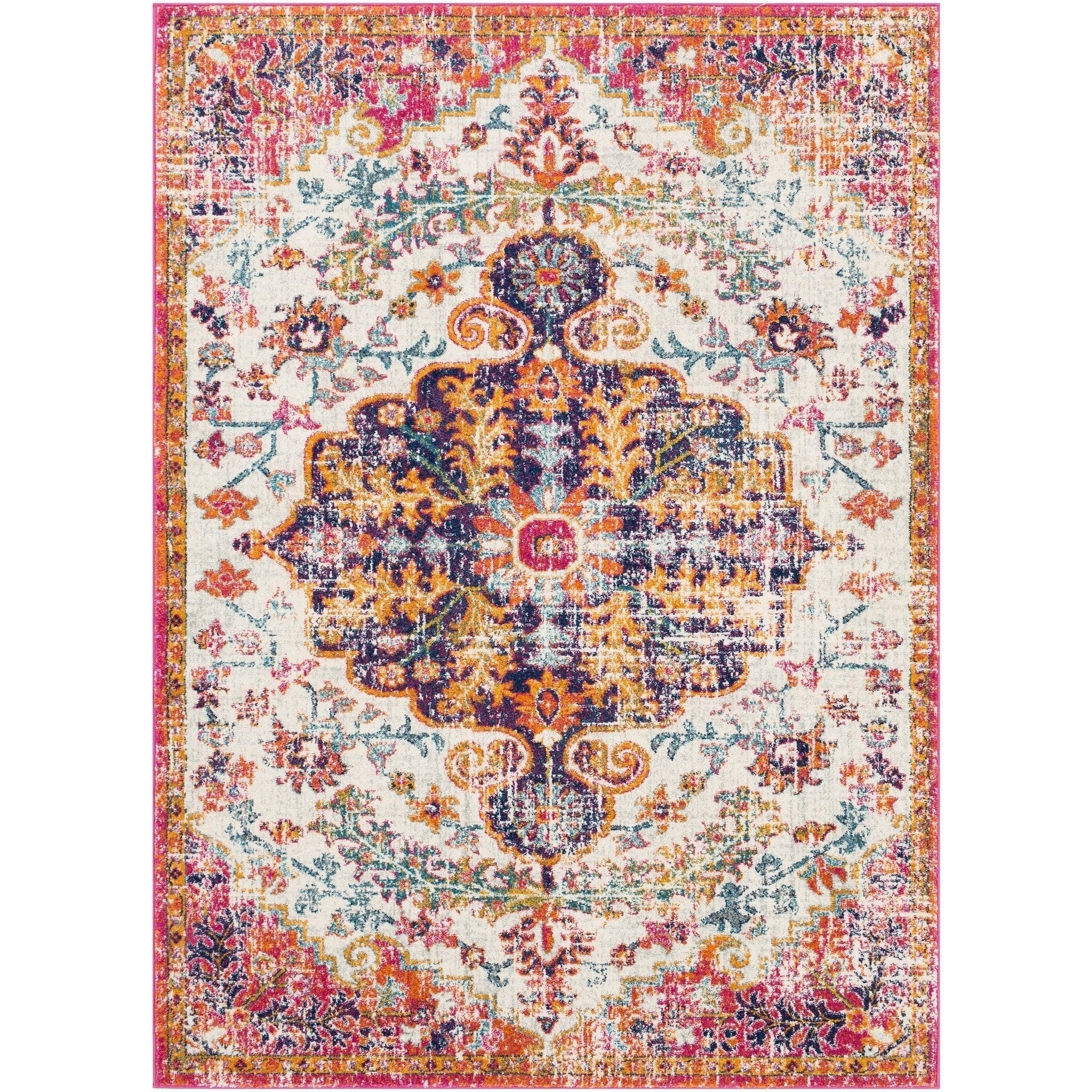 Livabliss Caressa Vintage Boho Area Rug