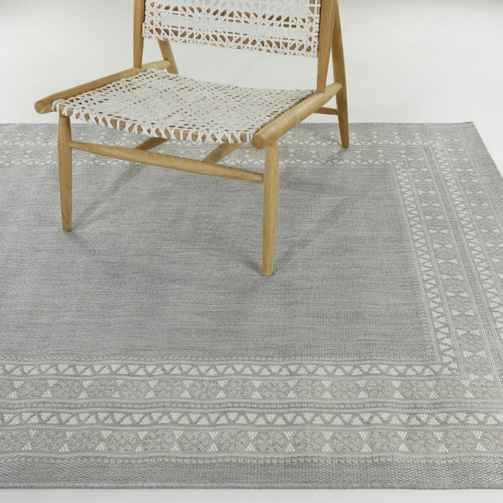 Carew Transitional Border Indoor/Outdoor Area Rug