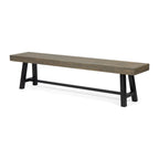 Carlisle Acacia Wood Outdoor Bench by Christopher Knight Home