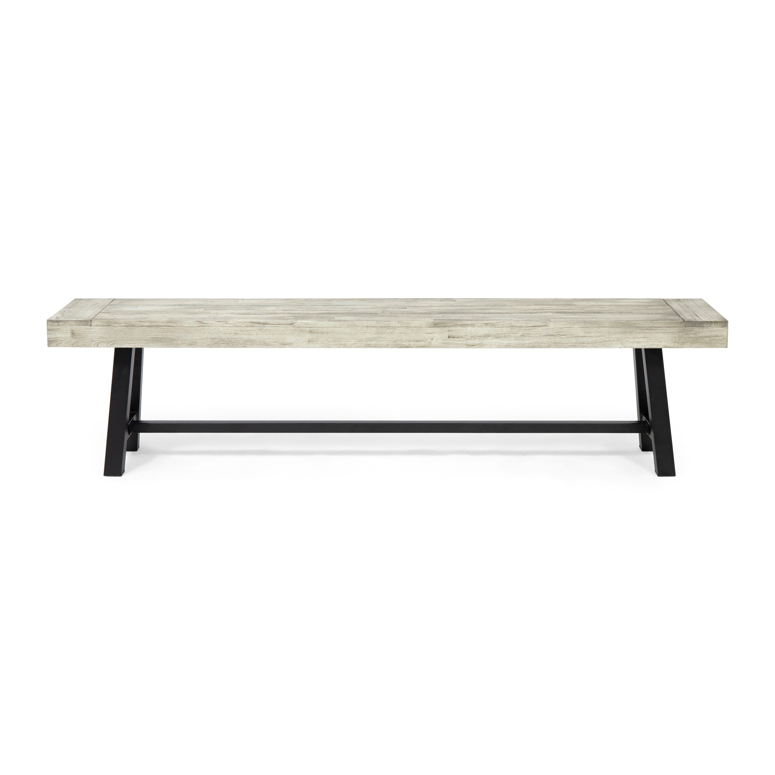 Carlisle Acacia Wood Outdoor Bench by Christopher Knight Home