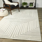 Carmody Modern Geometric Art Deco Area Rug