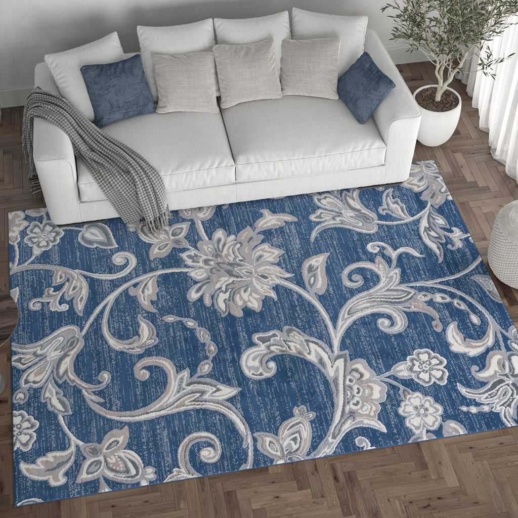Carrington Transitional Floral & Botanical Indoor Area Rug