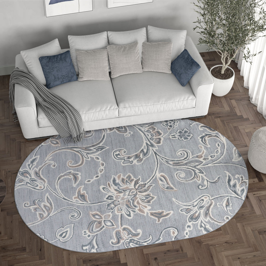 Carrington Transitional Floral & Botanical Indoor Area Rug