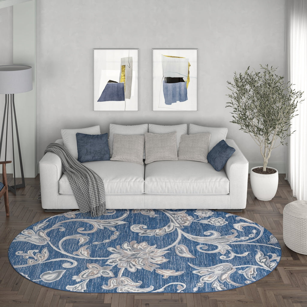 Carrington Transitional Floral & Botanical Indoor Area Rug