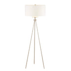 INK+IVY Pacific Metal Tripod Floor Lamp with Glass Shade