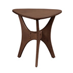 INK IVY Blaze Triangle Wood Side Table