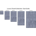 CTT %100 Turkish Cotton Towel Set 8 or 9 Pcs Quick Dry and Absorbent