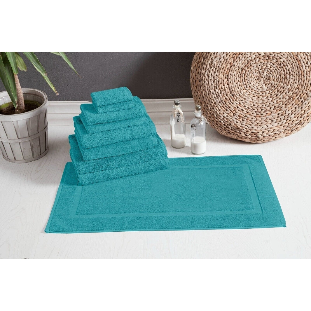 CTT %100 Turkish Cotton Towel Set 8 or 9 Pcs Quick Dry and Absorbent