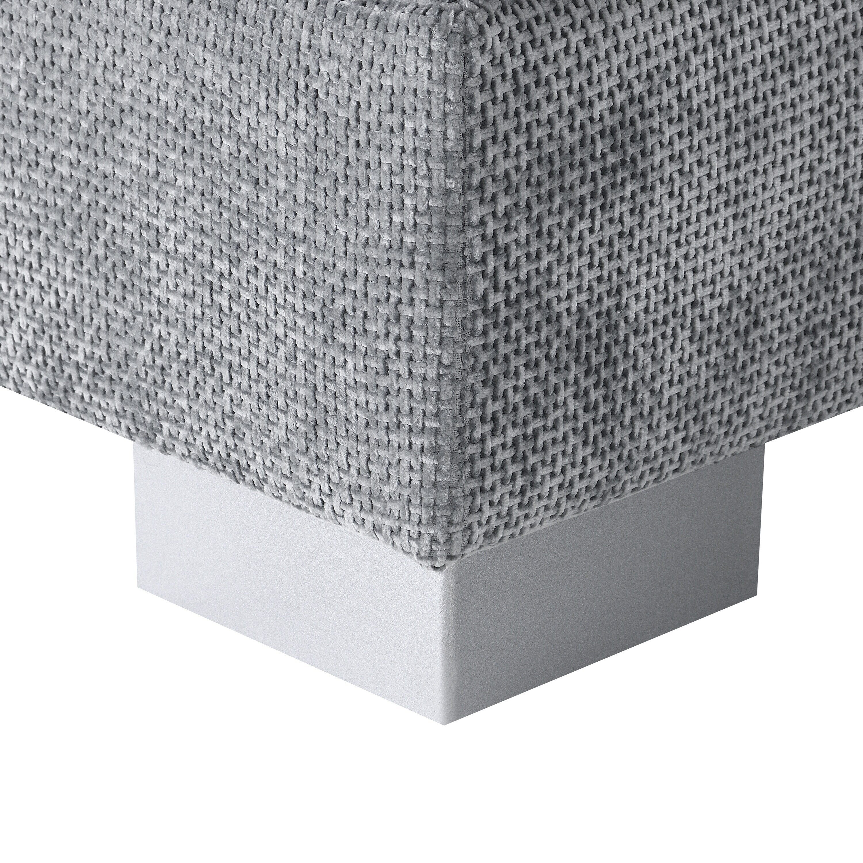 Cloud Sectional Sofa,L-Shaped Luxury Couch Set With 2 Free Pillows,4-Seat Chenille Indoor Furniture With Oversized Chaise