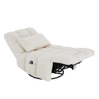 Cole Power Recliner Chair Swivel Glider with Lumbar Support