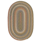 Colonial Mills Wayland Handmade Farmhouse Multicolor Braided Oval Rug
