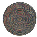 Colonial Mills Wayland Rustic Farmhouse Braided Multicolor Round Rug