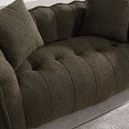 Comfortable square recliner sofa