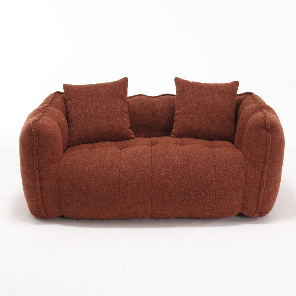 Comfortable square recliner sofa