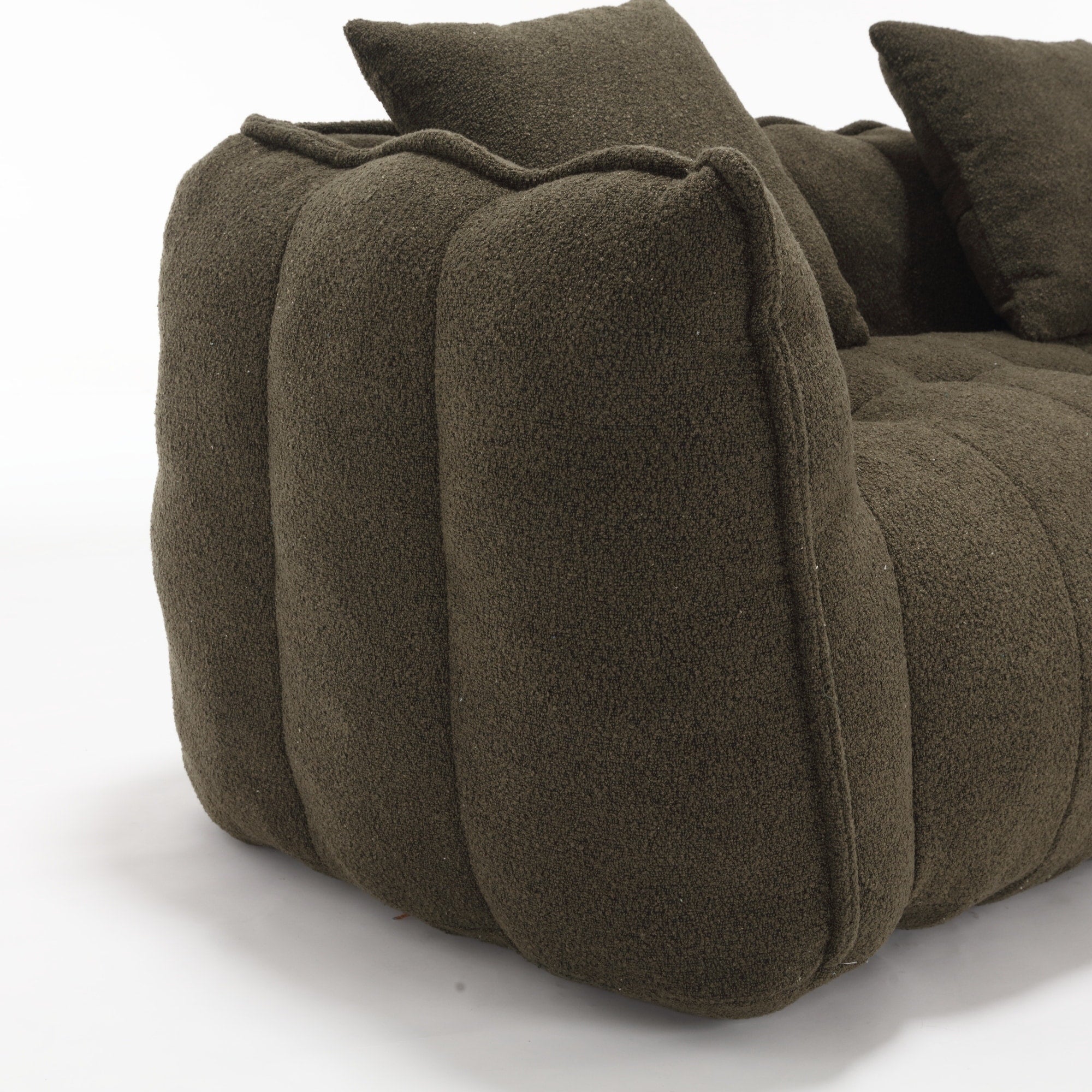 Comfortable square recliner sofa