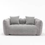 Comfortable square recliner sofa