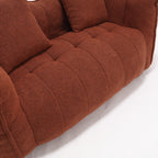 Comfortable square recliner sofa