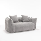Comfortable square recliner sofa