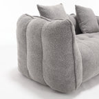 Comfortable square recliner sofa