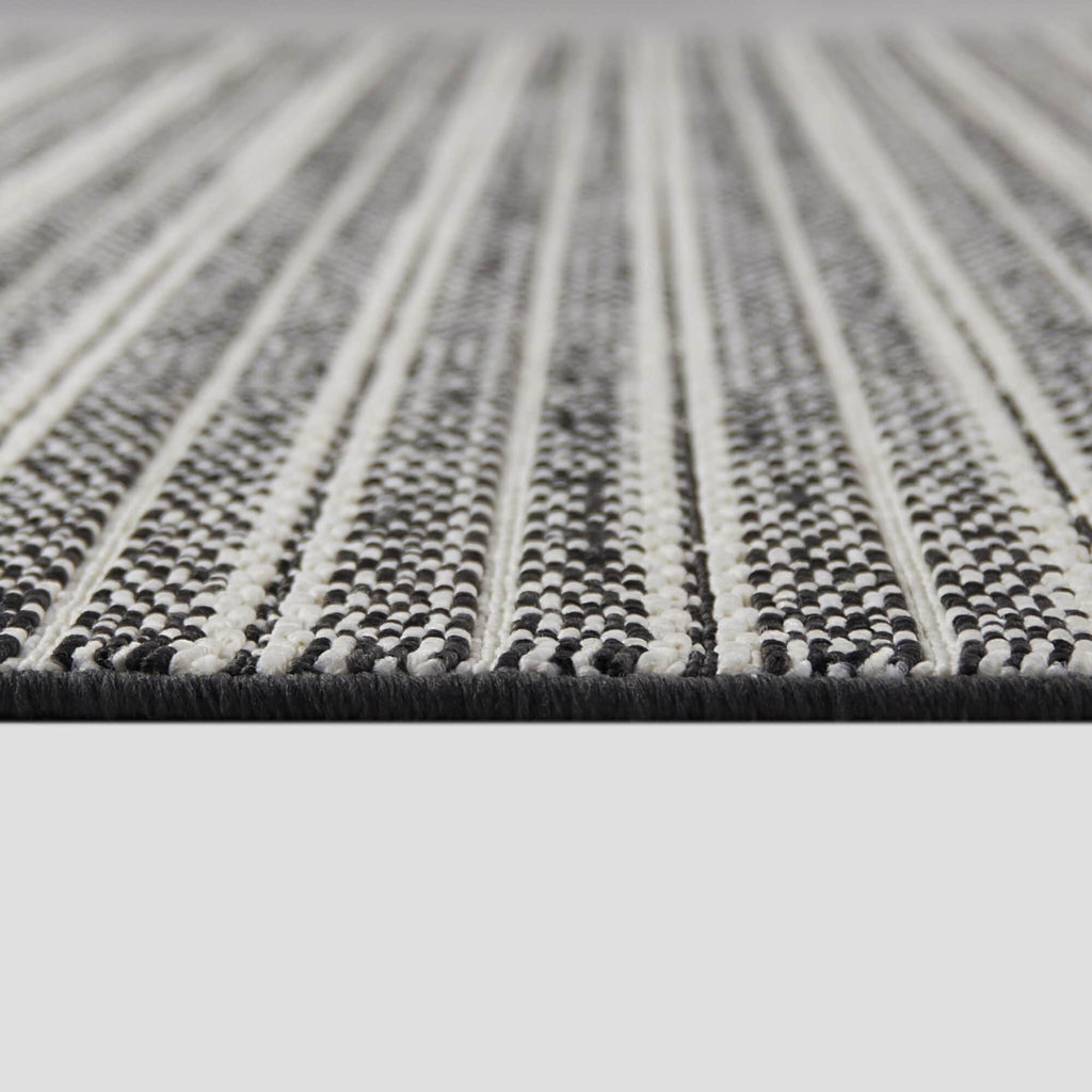 Connell Transitional Stripe Indoor/Outdoor Area Rug