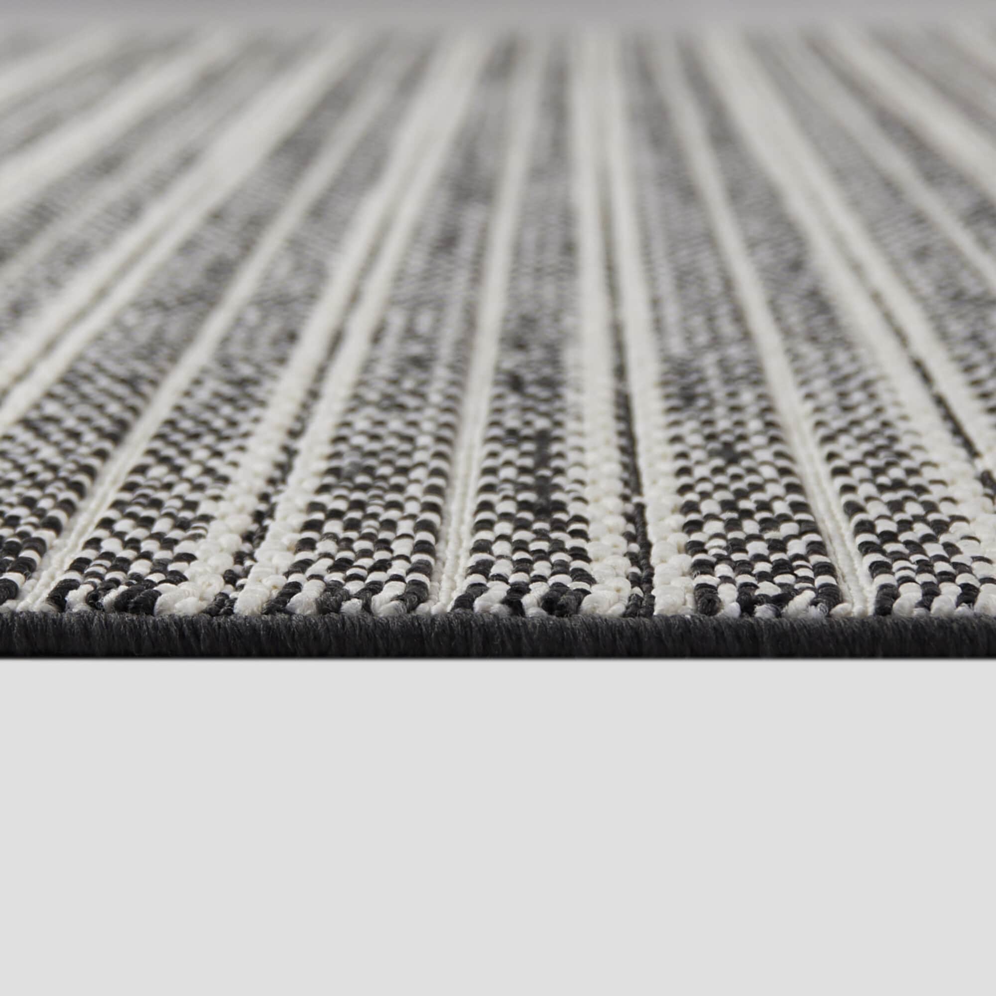 Connell Transitional Stripe Indoor/Outdoor Area Rug