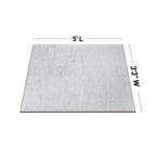 Contemporary Distressed Stripe Machine Washable Area Rug