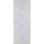 Contemporary Distressed Stripe Machine Washable Area Rug