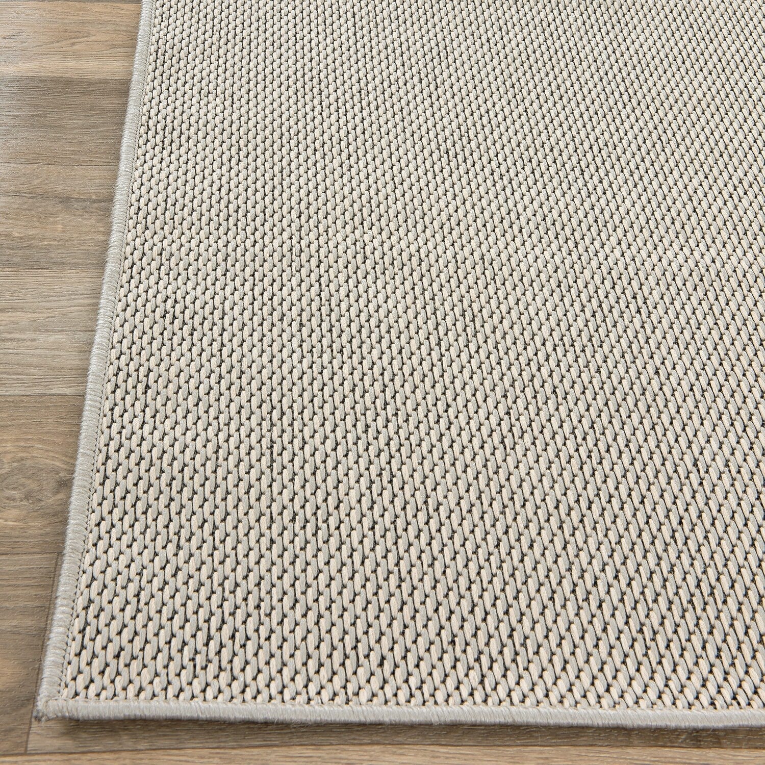 Contemporary Solid Indoor/Outdoor Area Rug