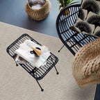 Contemporary Solid Indoor/Outdoor Area Rug