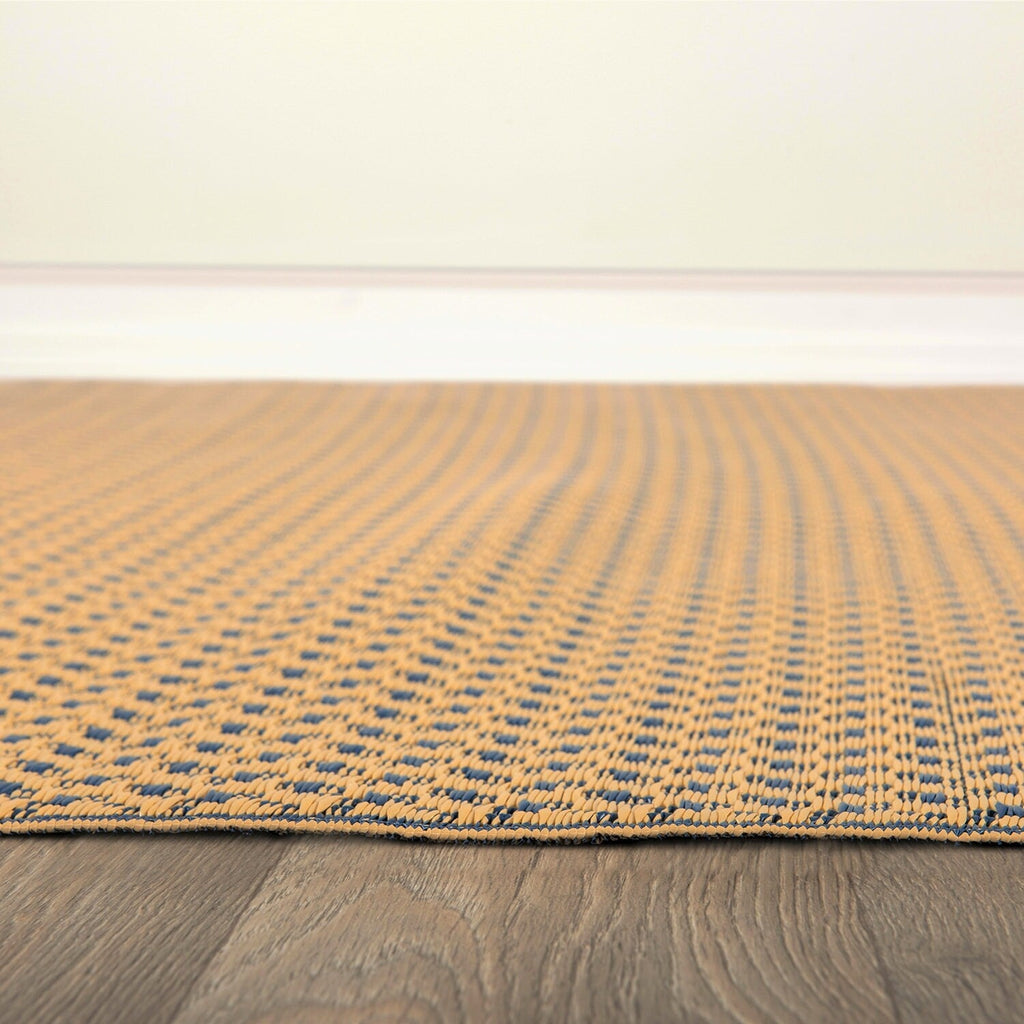 Contemporay Solid Reversible Plastic Outdoor Rugs