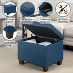 Convenience Concepts Madison Storage Ottoman