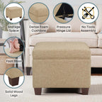 Convenience Concepts Madison Storage Ottoman