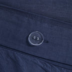 Intelligent Design Maize Cotton Jacquard Duvet Cover Set with Euro Shams and Throw Pillows