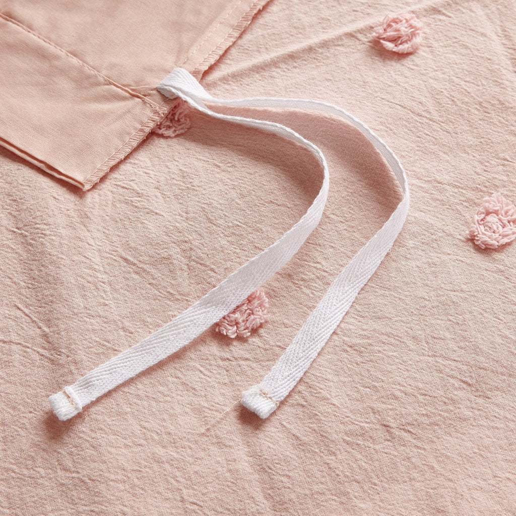 Intelligent Design Maize Cotton Jacquard Duvet Cover Set with Euro Shams and Throw Pillows