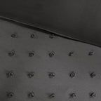 Intelligent Design Maize Cotton Jacquard Duvet Cover Set with Euro Shams and Throw Pillows