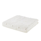 Intelligent Design Maize Cotton Jacquard Duvet Cover Set with Euro Shams and Throw Pillows